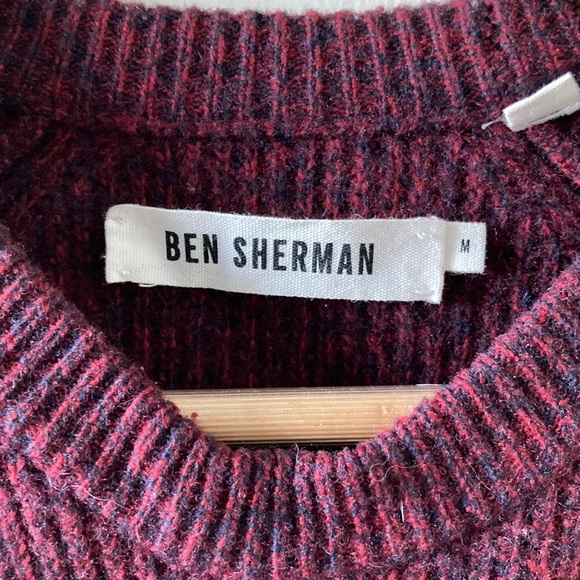 Ben Sherman burgundy sweater, M - Picture 2 of 3